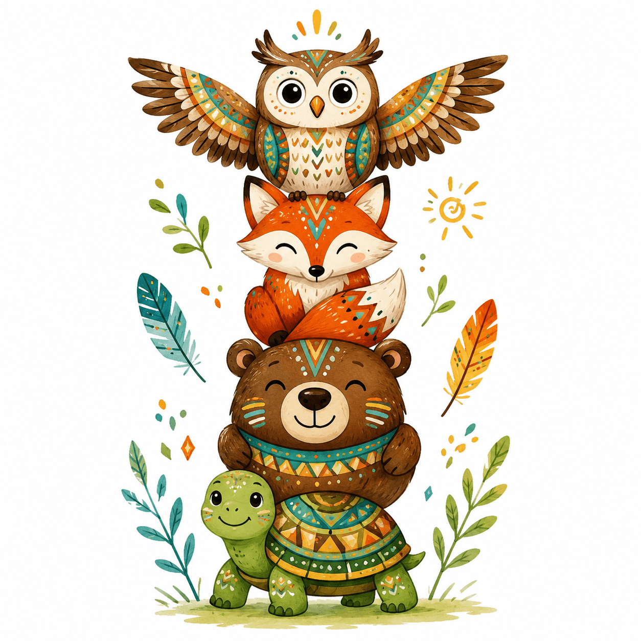 "Mon animal totem" à La cabane des petites mains