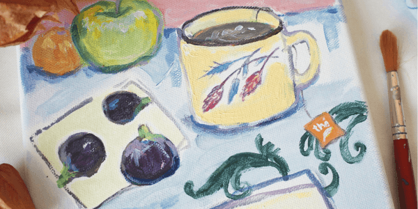 Atelier peinture nature morte aux couleurs de l'automne