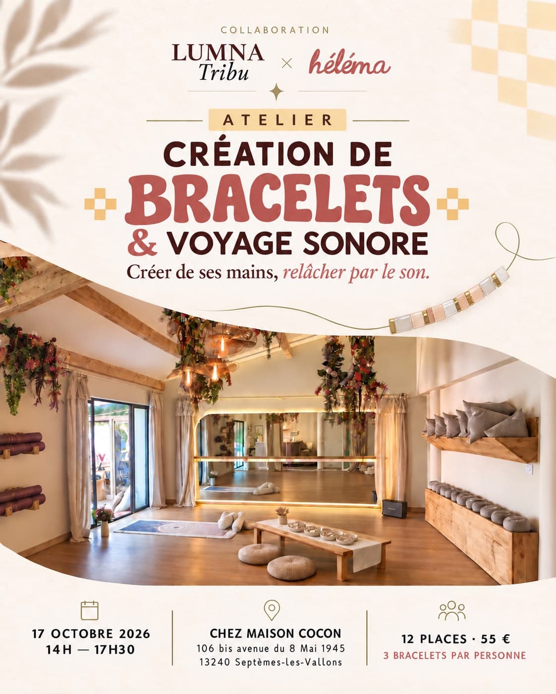 Atelier Création Bijoux X Soin sonore