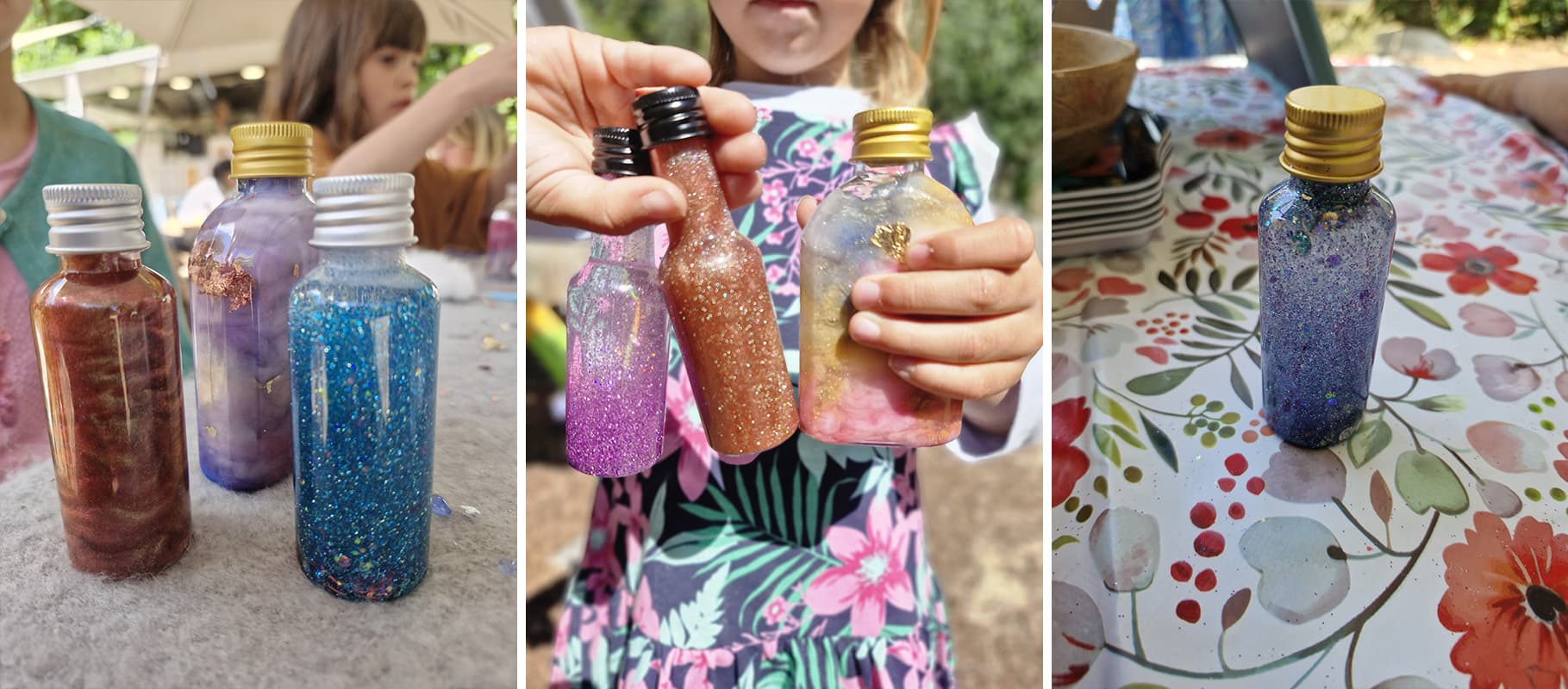 Atelier bouteilles sensorielles