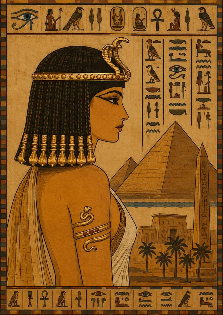 Peinture guidée - Egypte Antique