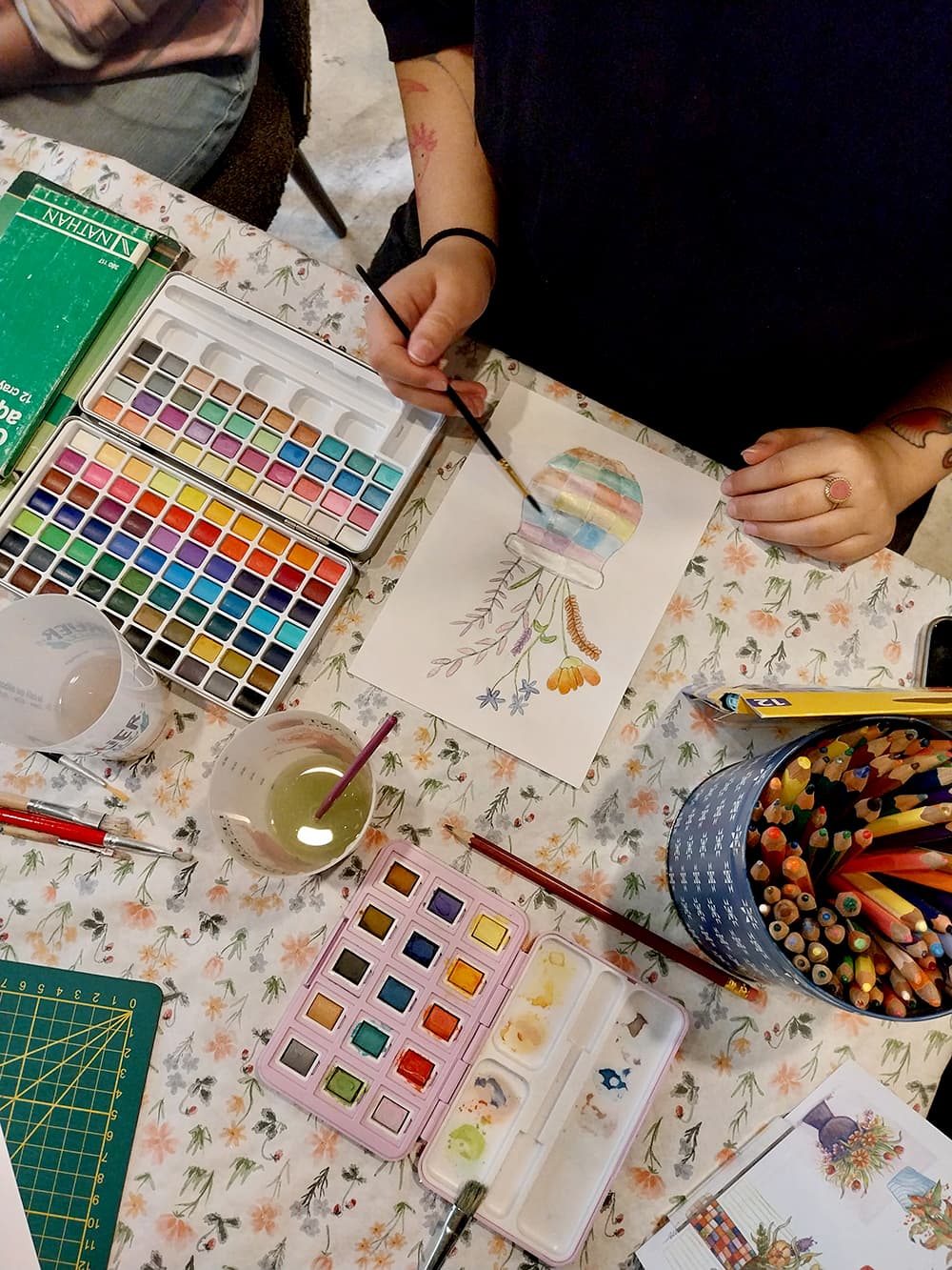 Atelier aquarelle