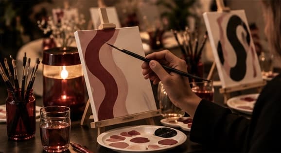 🎨 Atelier Peinture + Boisson