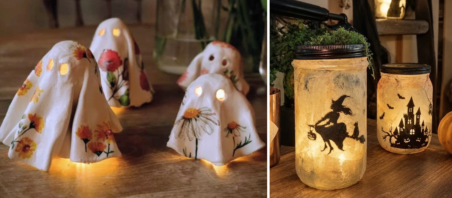 Atelier Halloween - fantôme et lanterne !